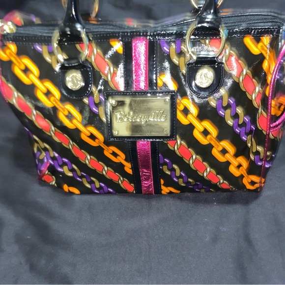 Colorful Chain Pattern Handbag - Picture 2 of 2